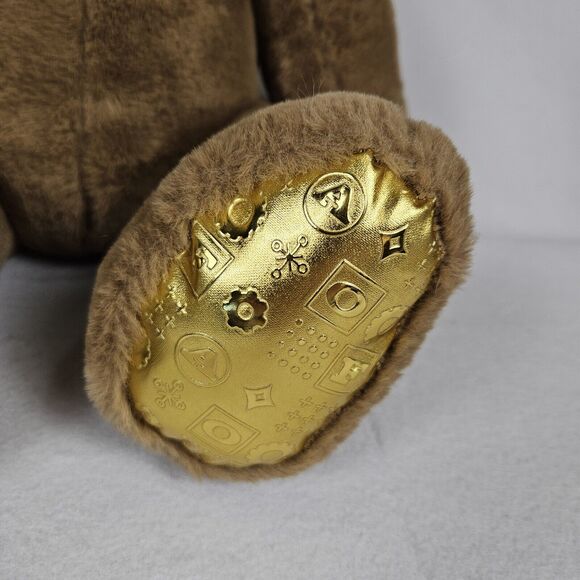 FAO Schwarz 160th Anniversary Teddy Bear Embossed Large Stuffed Plush Christmas - Picture 10 of 16